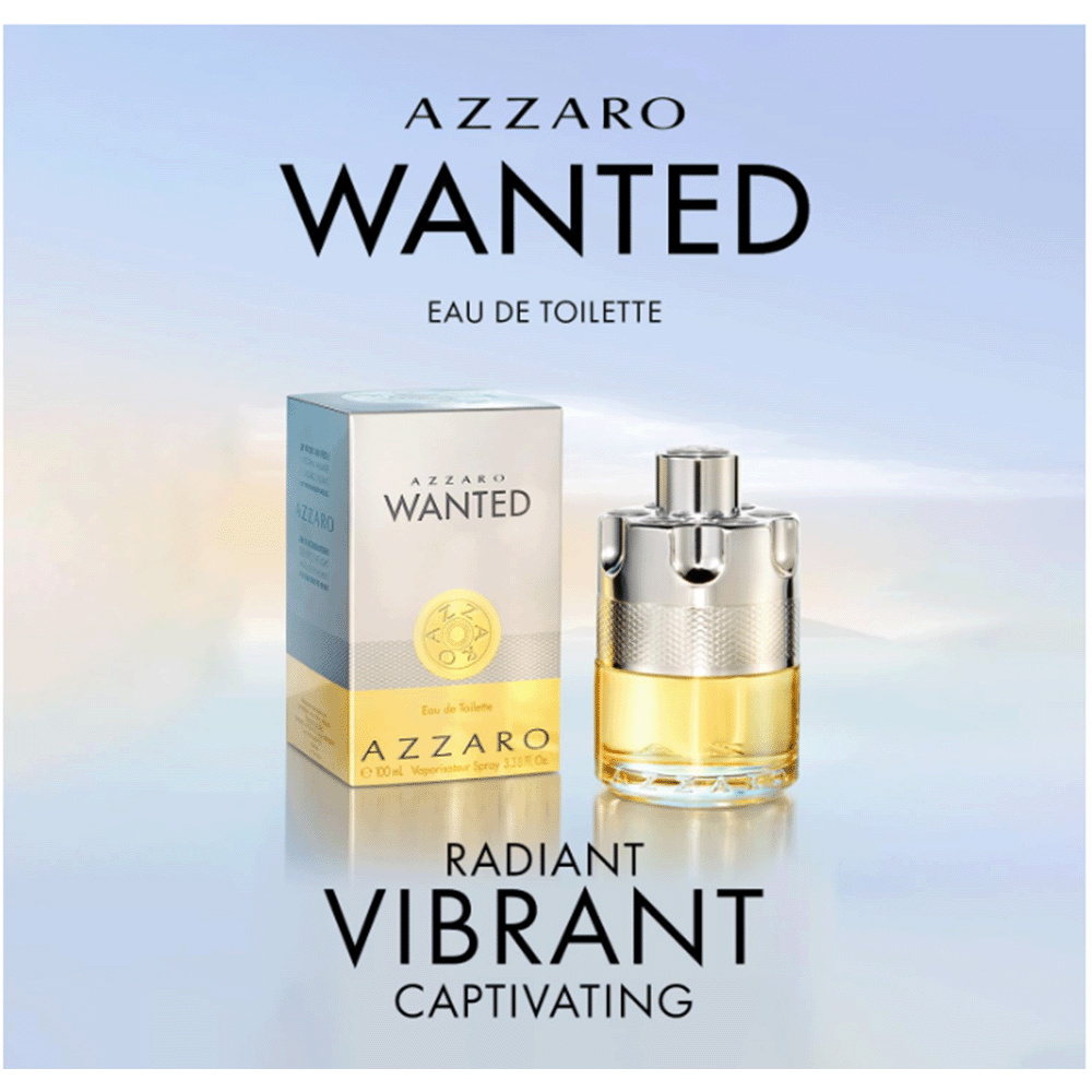 Perfume Scent Fragrance - Azzaro Wanted EDT 100ml Men's Fragrance,