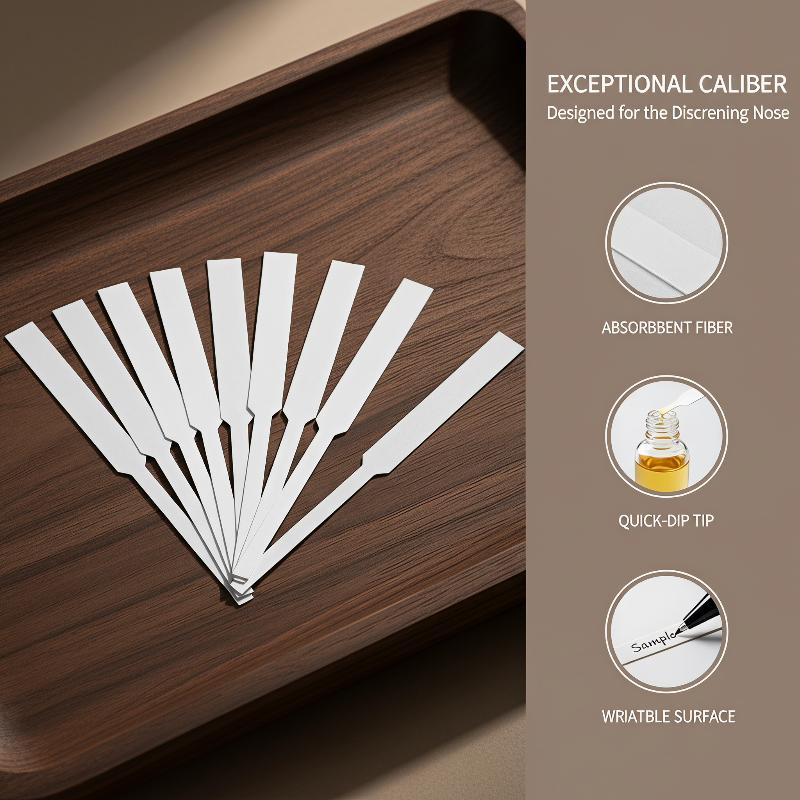 Perfume Fragrance Shop - 100 Pcs Absorbent Perfume Test Strips