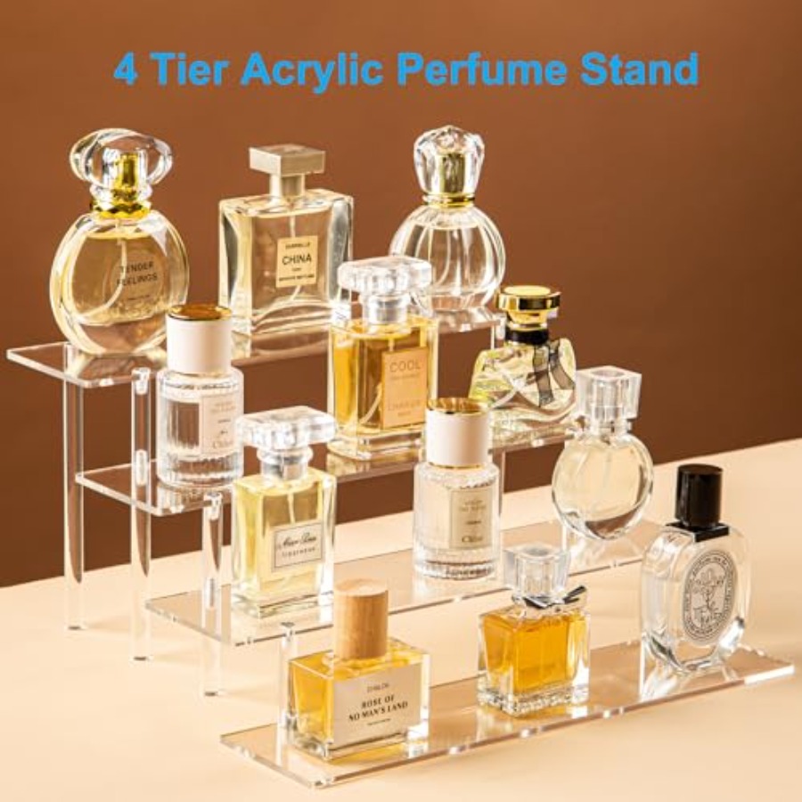 4 Tier Acrylic Perfume Organiz - огляд і ціна Perfume Fragrance Making