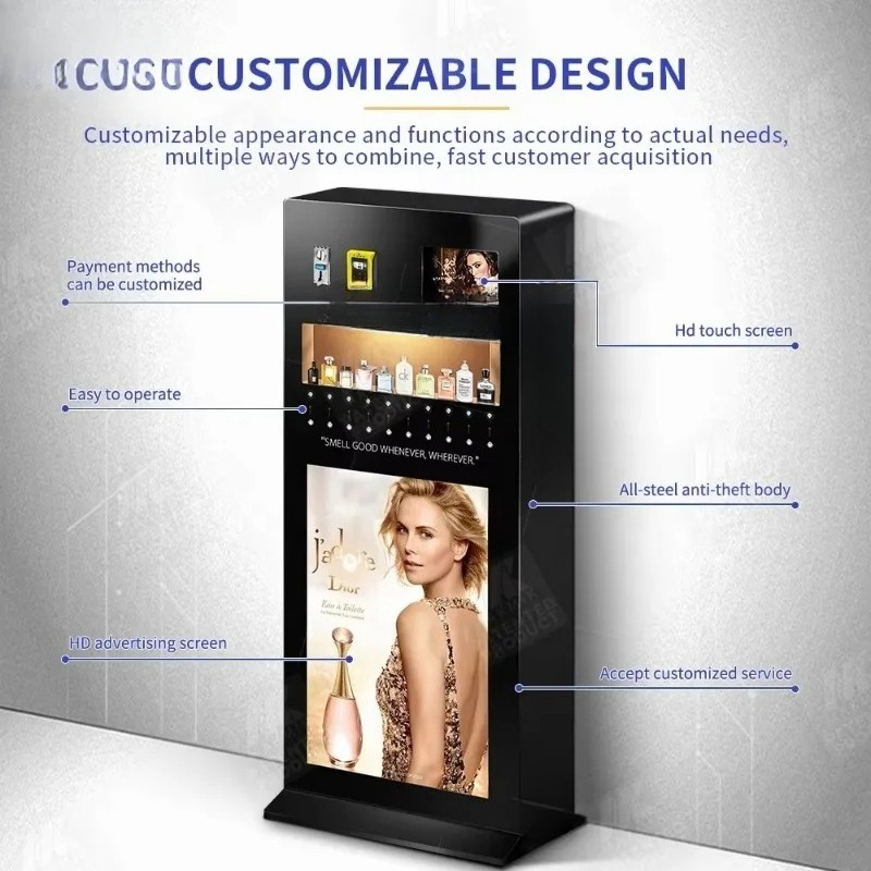 Floor Standing Perfume Vending - огляд і ціна Perfume Fragrance Shop