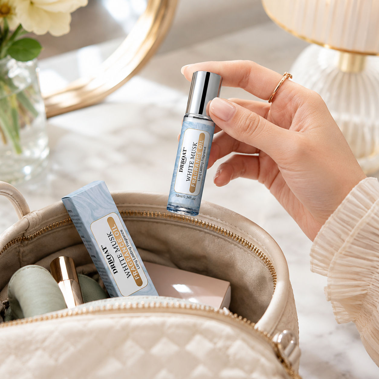 Portable Rollerball Fragrance  - огляд і ціна Musk White Oil