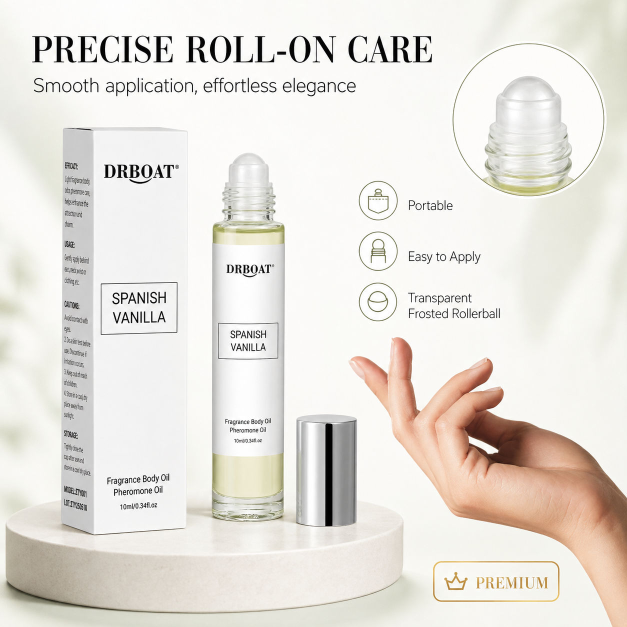 White Oud Pheromone Body Oil 1 - огляд і ціна Musk White Oil