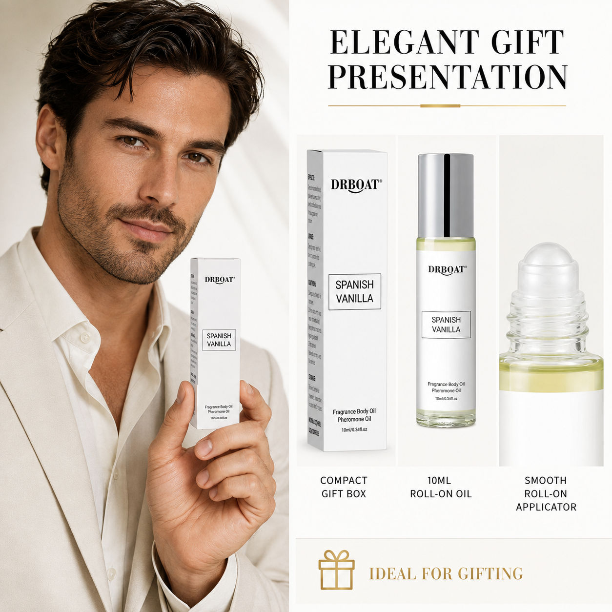 White Oud Pheromone Body Oil 1 - огляд і ціна Musk White Oil