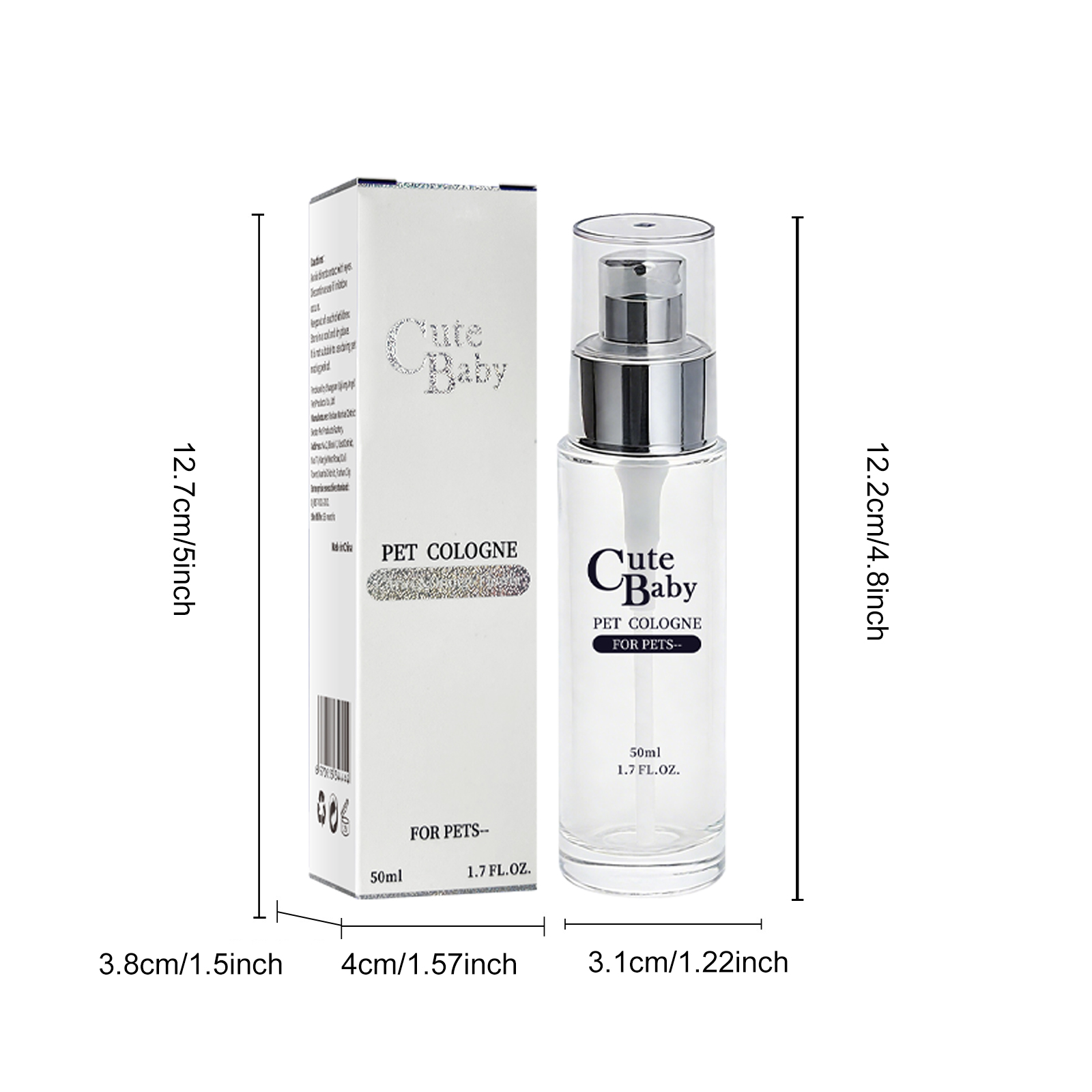 50 Ml Pet Alcohol-Free Liquid  - огляд і ціна Perfume Fragrance Shampoo
