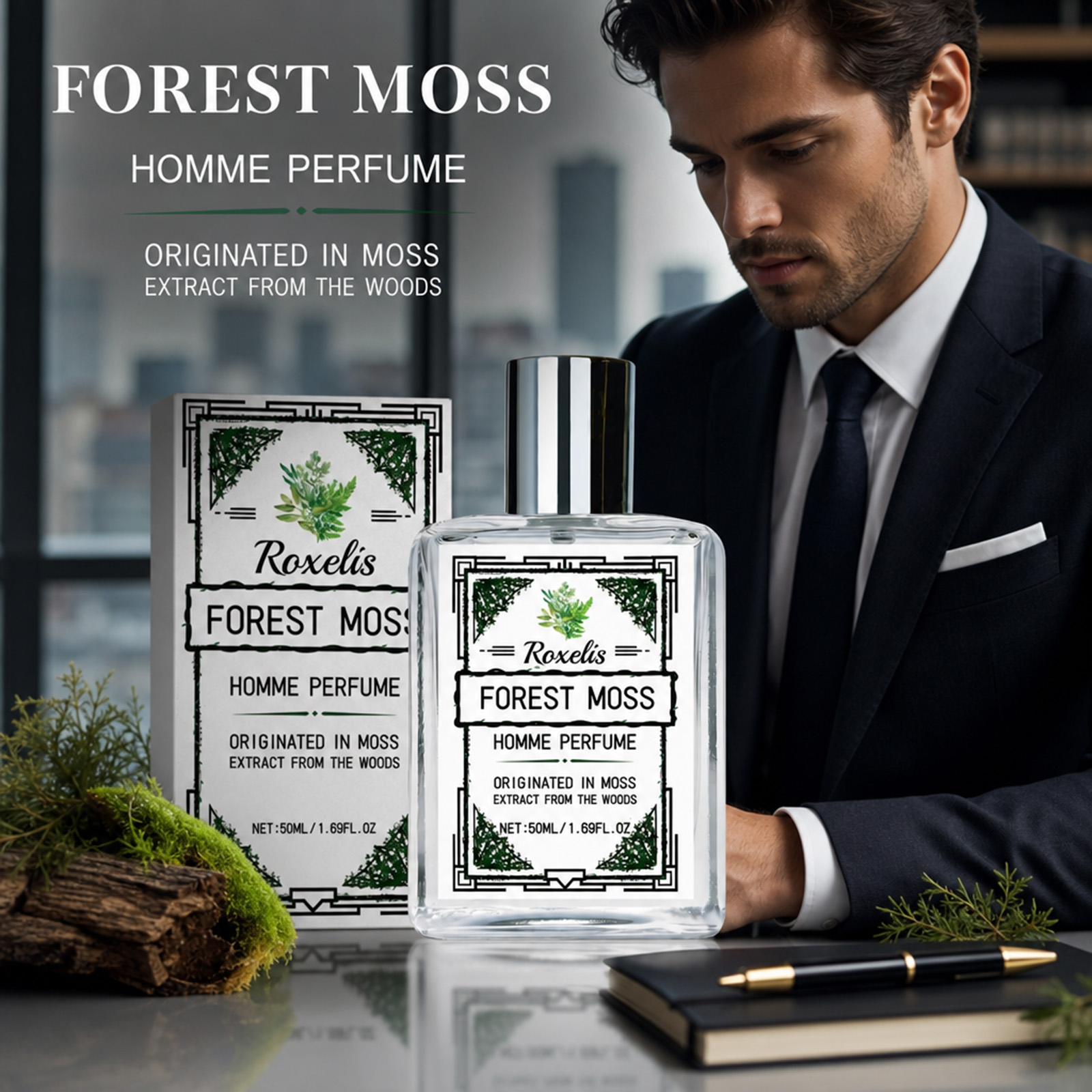 Forest and Whiskey Scent Perfu - огляд і ціна Perfume Scent Fragrance