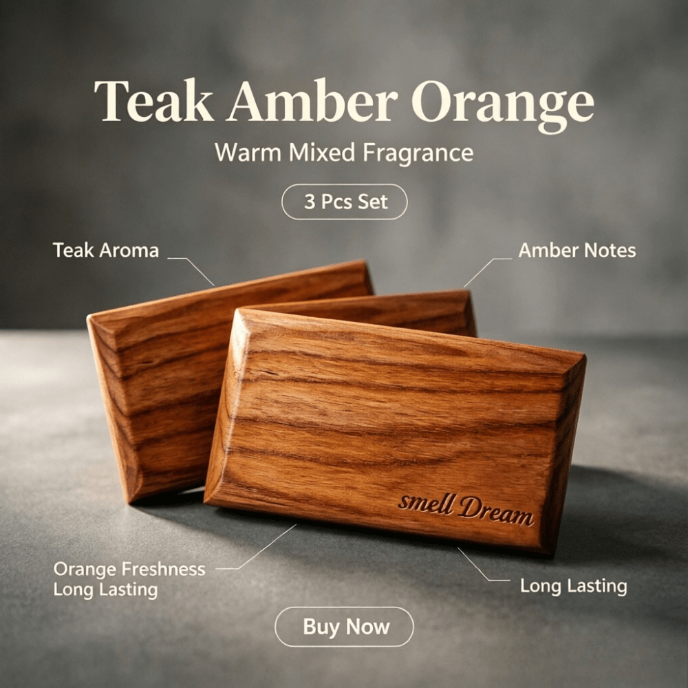 Car Air Freshener Teak Amber O - огляд і ціна Perfume Home Fragrance